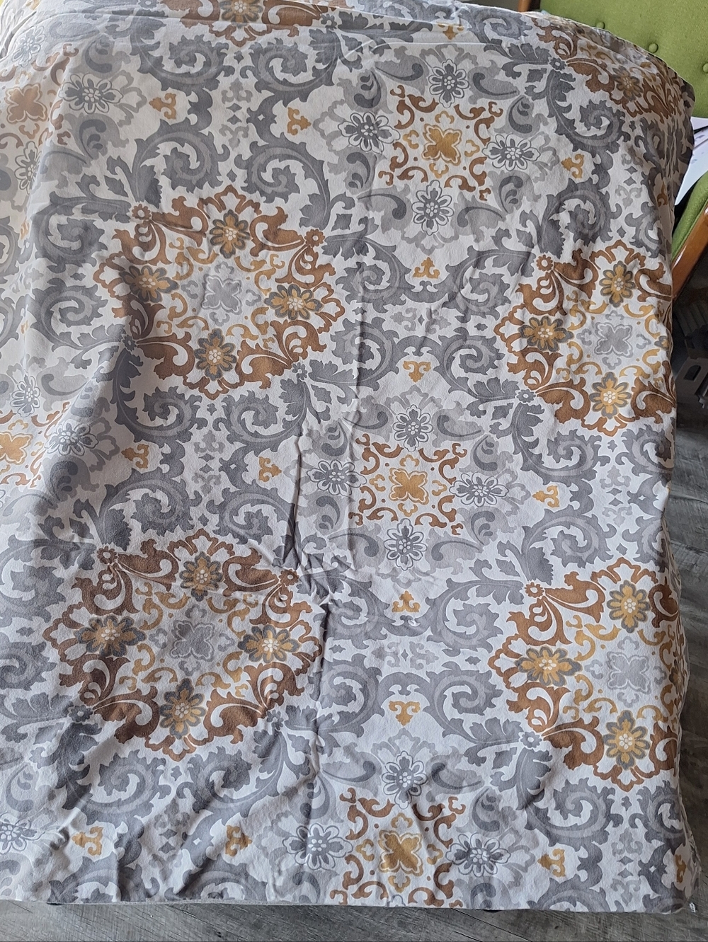 Queen Duvet Cover-100% Cotton -Reversible